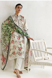 Gul Ahmed Luxe Summer/Emeraude Orchid/BM62036