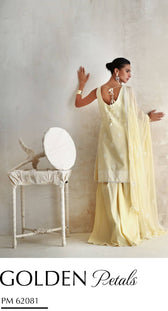 Gul Ahmed Luxe Summer/Golden Petals/PM62081