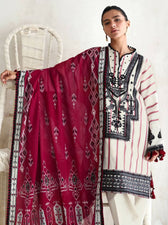 Gul Ahmed Luxe Summer/Noir Rose/SP62018