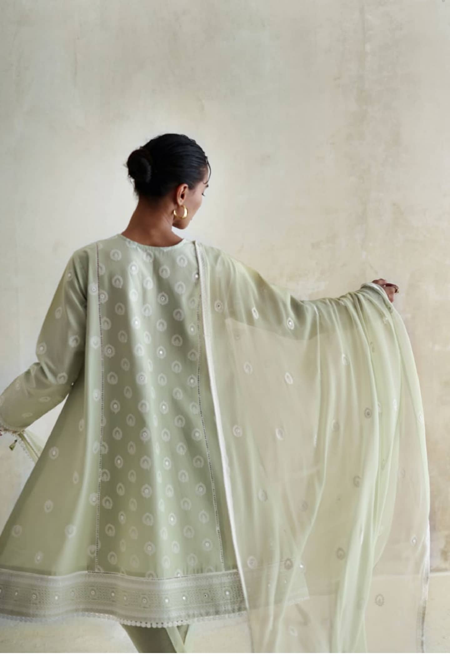 Gul Ahmed Luxe Summer/Olive Bloom/PM62078