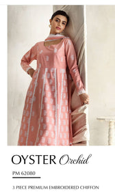 Gul Ahmed Luxe Summer/Oyster Orchid/PM62080