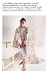 Gul Ahmed Luxe Summer/Pink Camellia/SP62015