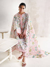 Gul Ahmed Luxe Summer/Pink Camellia/SP62015