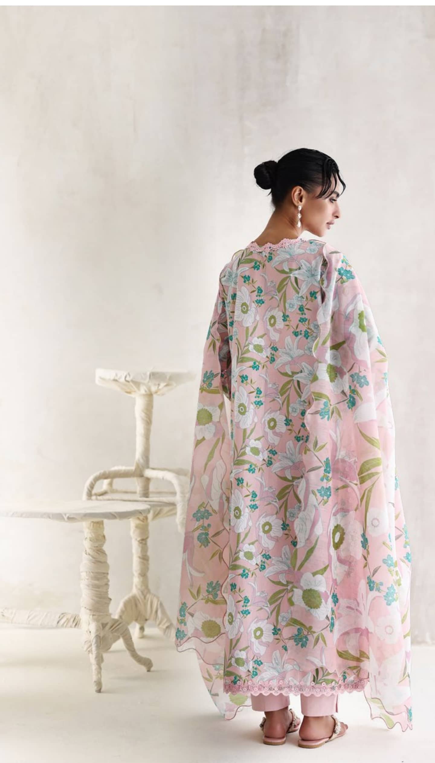 Gul Ahmed Luxe Summer/Pink Camellia/SP62015