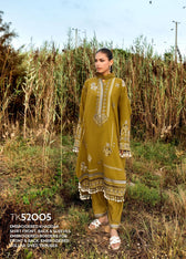 Gul Ahmed Winter Essentials/Casuals/TK 52005/Embroidered Khaddar