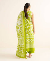 Sapphire Fall Winter 25/Embroidered Khaddar Suit/0U3PEDY25V89