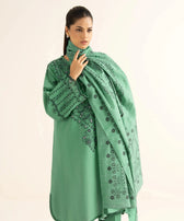 Sapphire Fall Winter 25/Embroideried Light Khaddar Suit/0U3PESG25V83