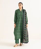 Sapphire Fall Winter 25/Printed Light Khaddar Suit/00U2DDY25V84