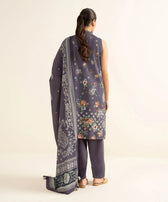 Sapphire Fall Winter 25/Printed Light Khaddar Suit/00U3PDY25V84