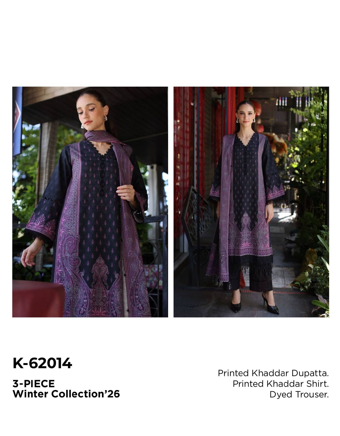 Gul Ahmed Khaddar 26/K62014