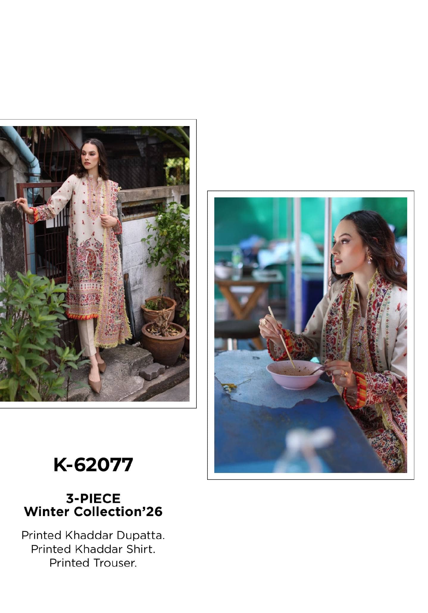 Gul Ahmed Khaddar 26/K62077