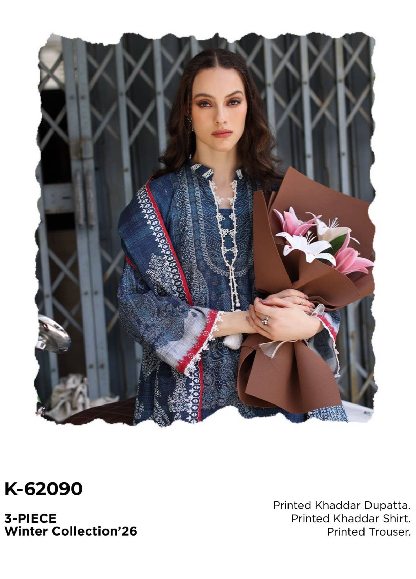Gul Ahmed Khaddar 26/K62090