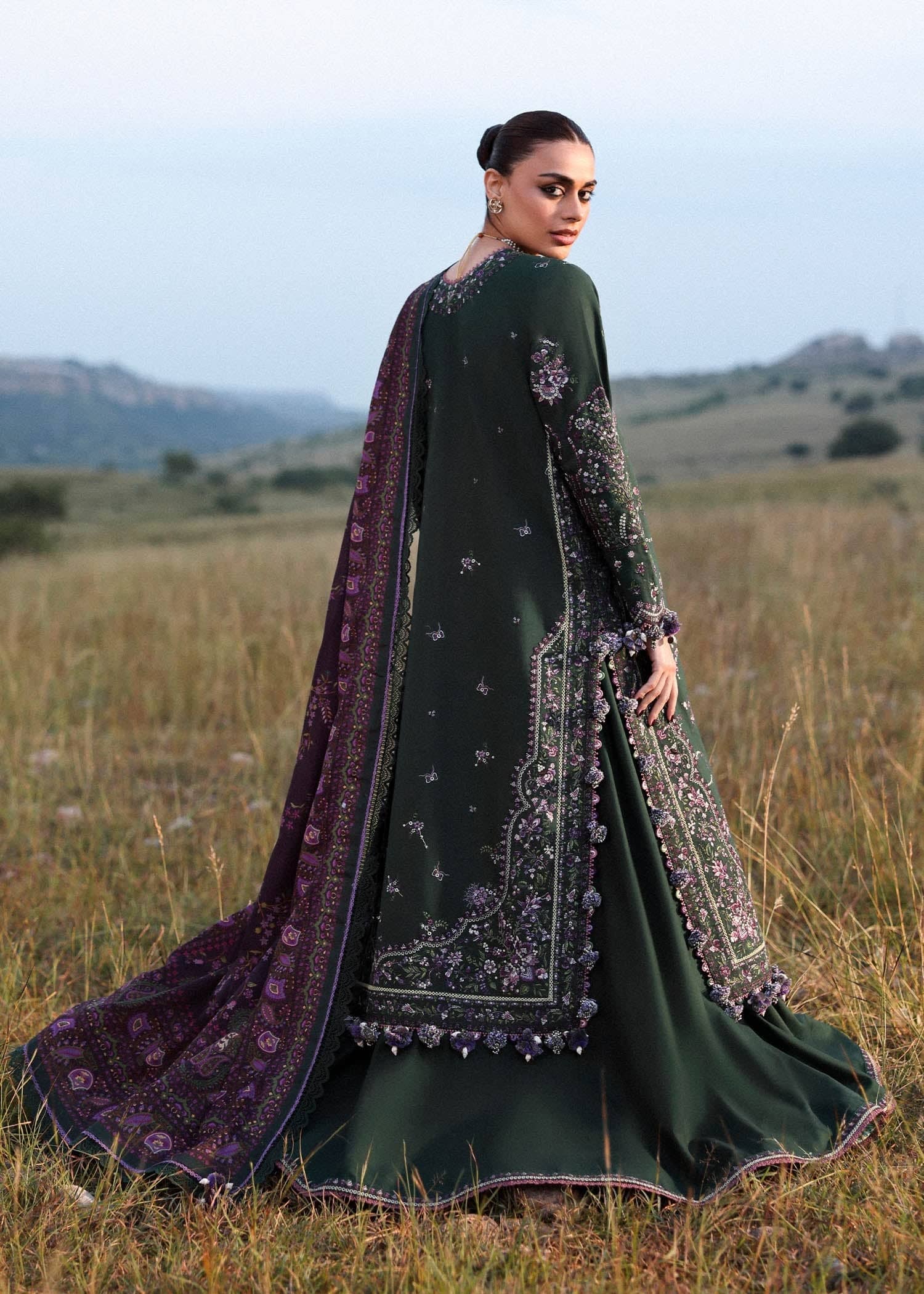Hussain Rehar Khaddar Winter Pakistani Suits Hussain Rehar Khaddar 25/Gulbasi