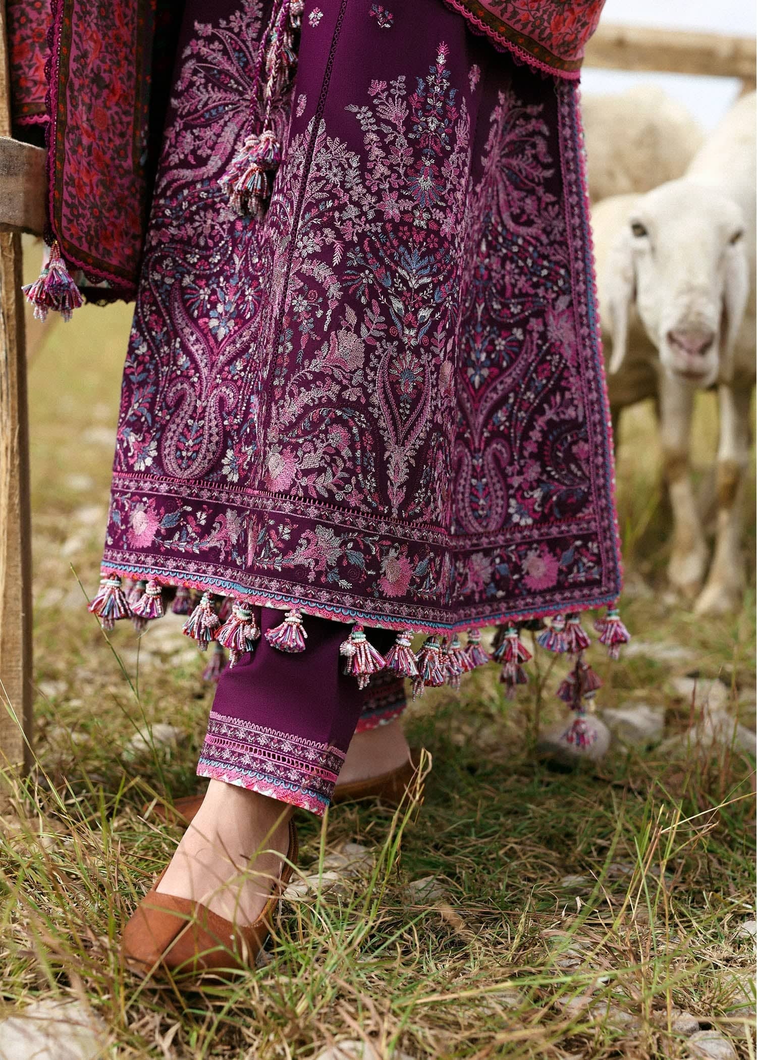 Hussain Rehar Khaddar Winter Pakistani Suits Hussain Rehar Khaddar 25/Jamni