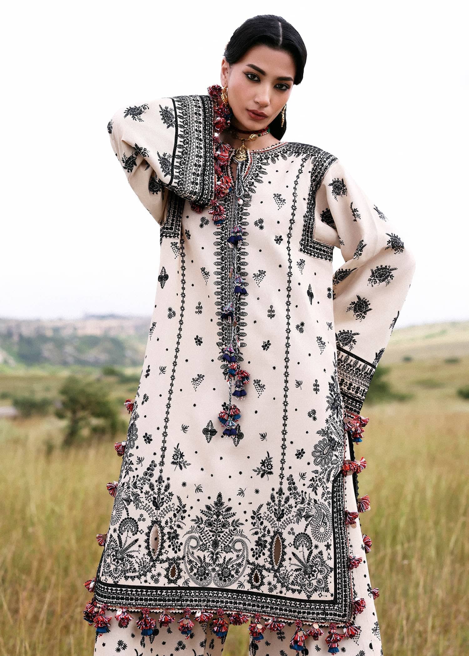 Hussain Rehar Khaddar Winter Pakistani Suits Hussain Rehar Khaddar/Dhanak