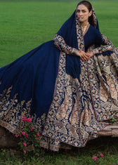 Hussain Rehar Doll House Wedding/Neelum/Midnight Blue