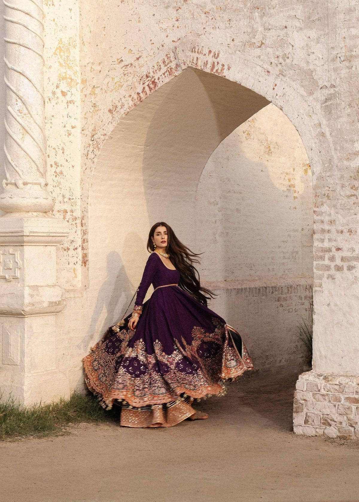 Hussain Rehar Doll House Wedding/Shabnam/Plum
