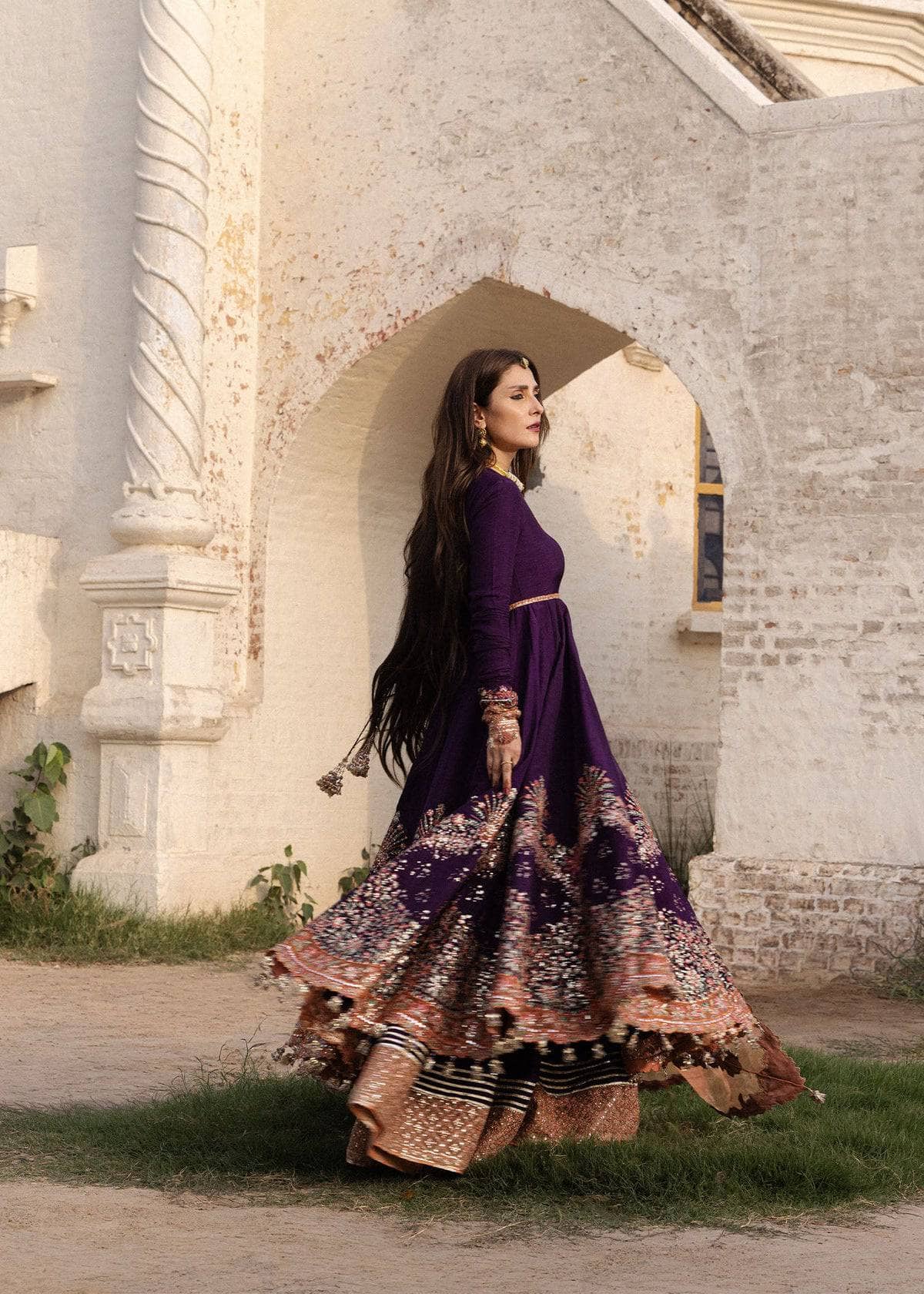 Hussain Rehar Doll House Wedding/Shabnam/Plum