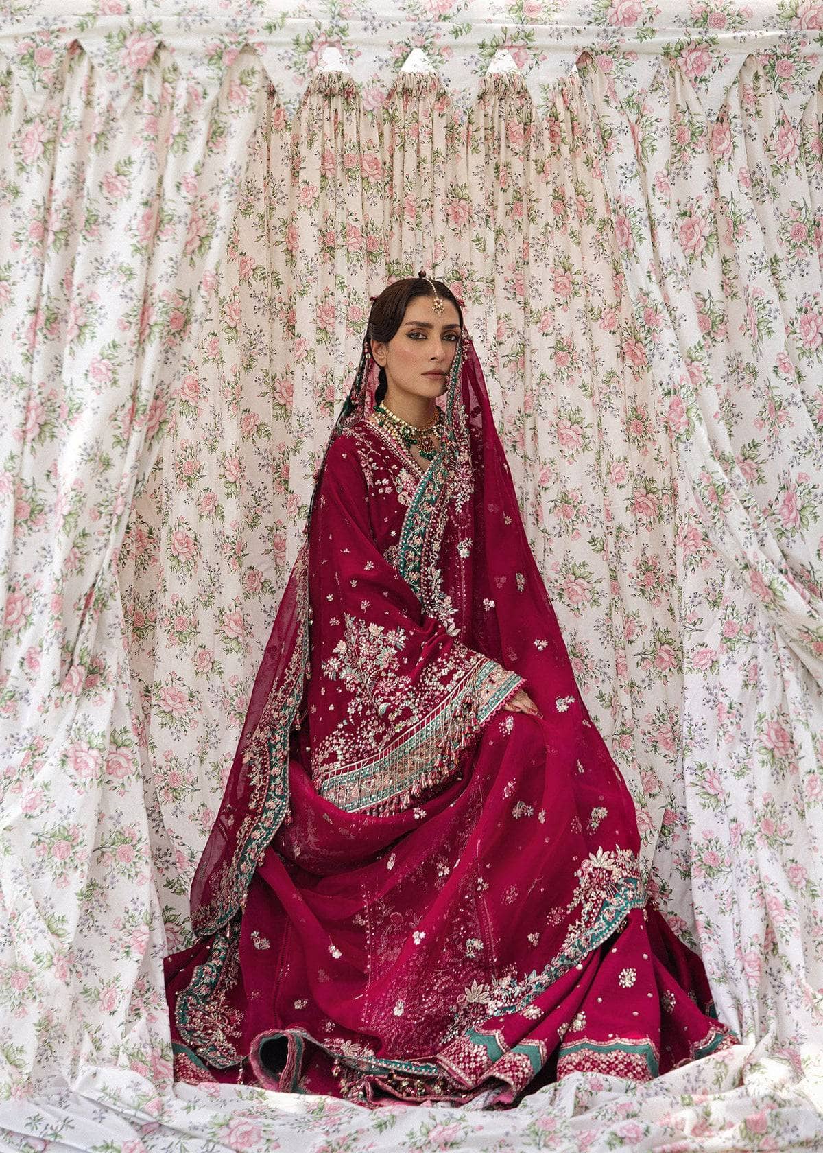 Hussain Rehar Doll House Wedding/Sher Bano/Fuchsia Pink