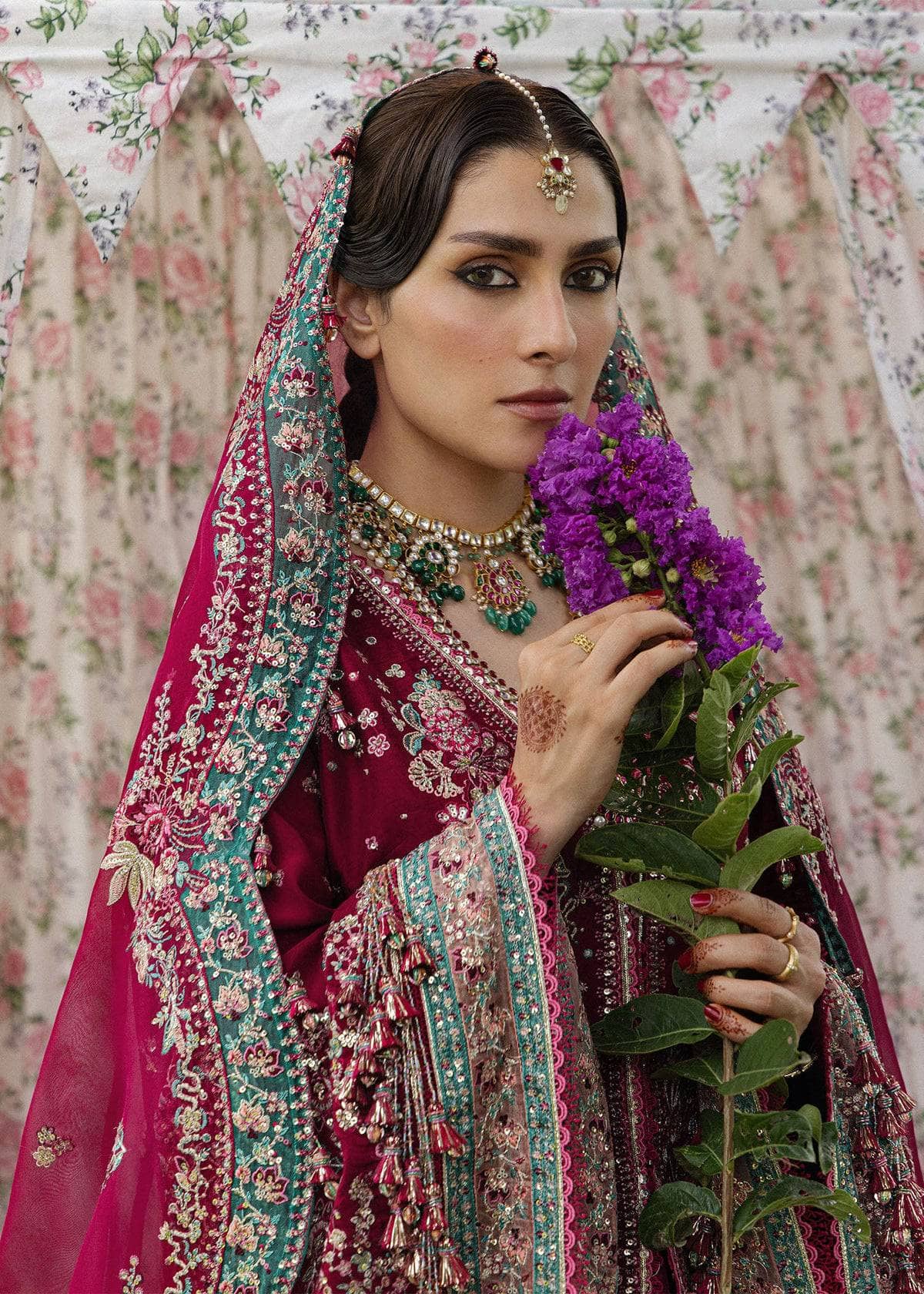 Hussain Rehar Doll House Wedding/Sher Bano/Fuchsia Pink