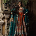 Hussain Rehar Doll House Wedding/Zarin/Rust Orange