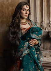 Hussain Rehar Doll House Wedding/Zarin/Rust Orange