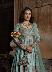 Hussain Rehar Doll House Wedding/Zeenat/Aqua Blue