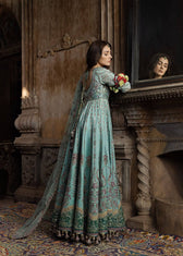 Hussain Rehar Doll House Wedding/Zeenat/Aqua Blue