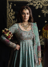 Hussain Rehar Doll House Wedding/Zeenat/Aqua Blue