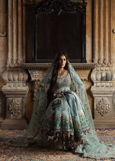Hussain Rehar Doll House Wedding/Zeenat/Aqua Blue