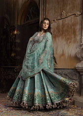 Hussain Rehar Doll House Wedding/Zeenat/Aqua Blue