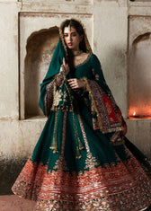 Hussain Rehar Massarrat Wedding/Meherunissa/Emerald Green