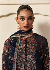 Hussain Rehar Massarrat Wedding/Rabab/Navy Blue