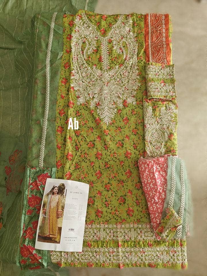 Hussain Rehar open pics Open Pic/Hussain Rehar Lawn 24/Vol 2/Shein
