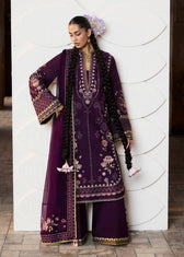 Hussain Rehar  Zan Luxury Lawns/Banafash/Plum