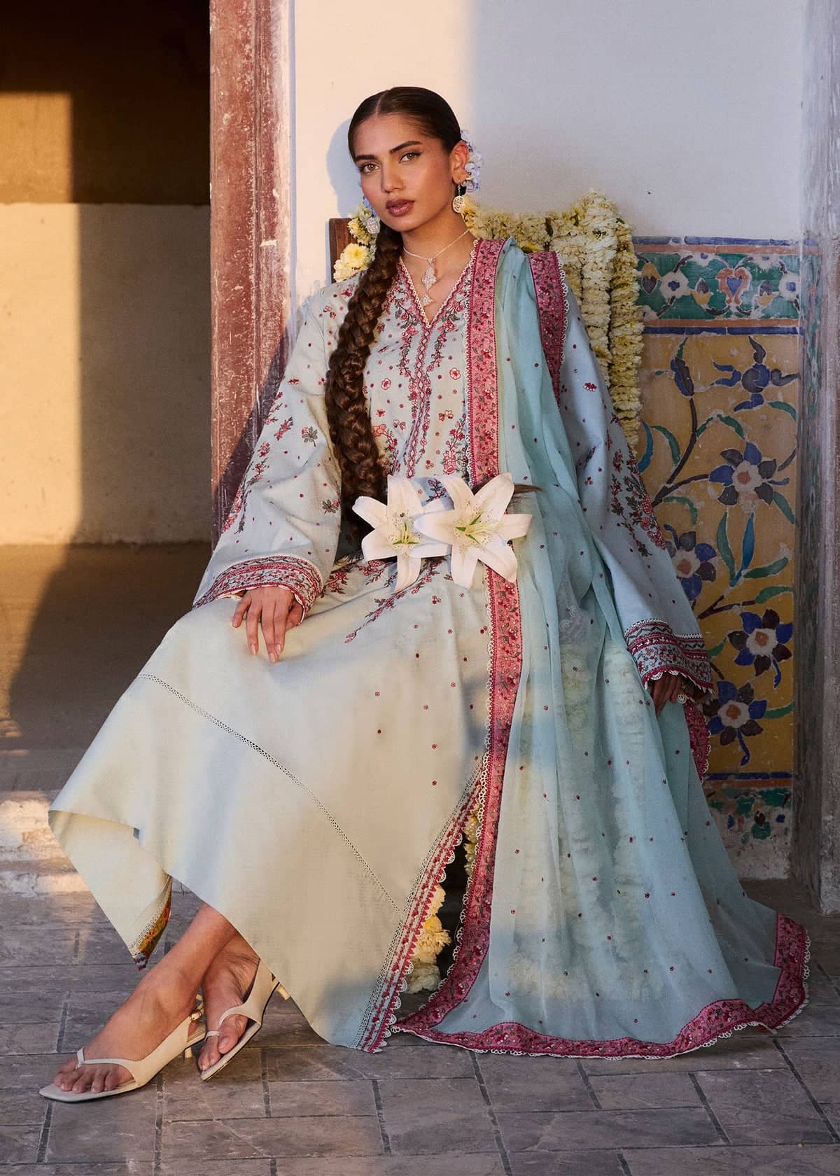 Hussain Rehar  Zan Luxury Lawns/Firuz/Aqua