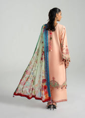 Hussain Rehar  Zan Luxury Lawns/Seftali/Peach