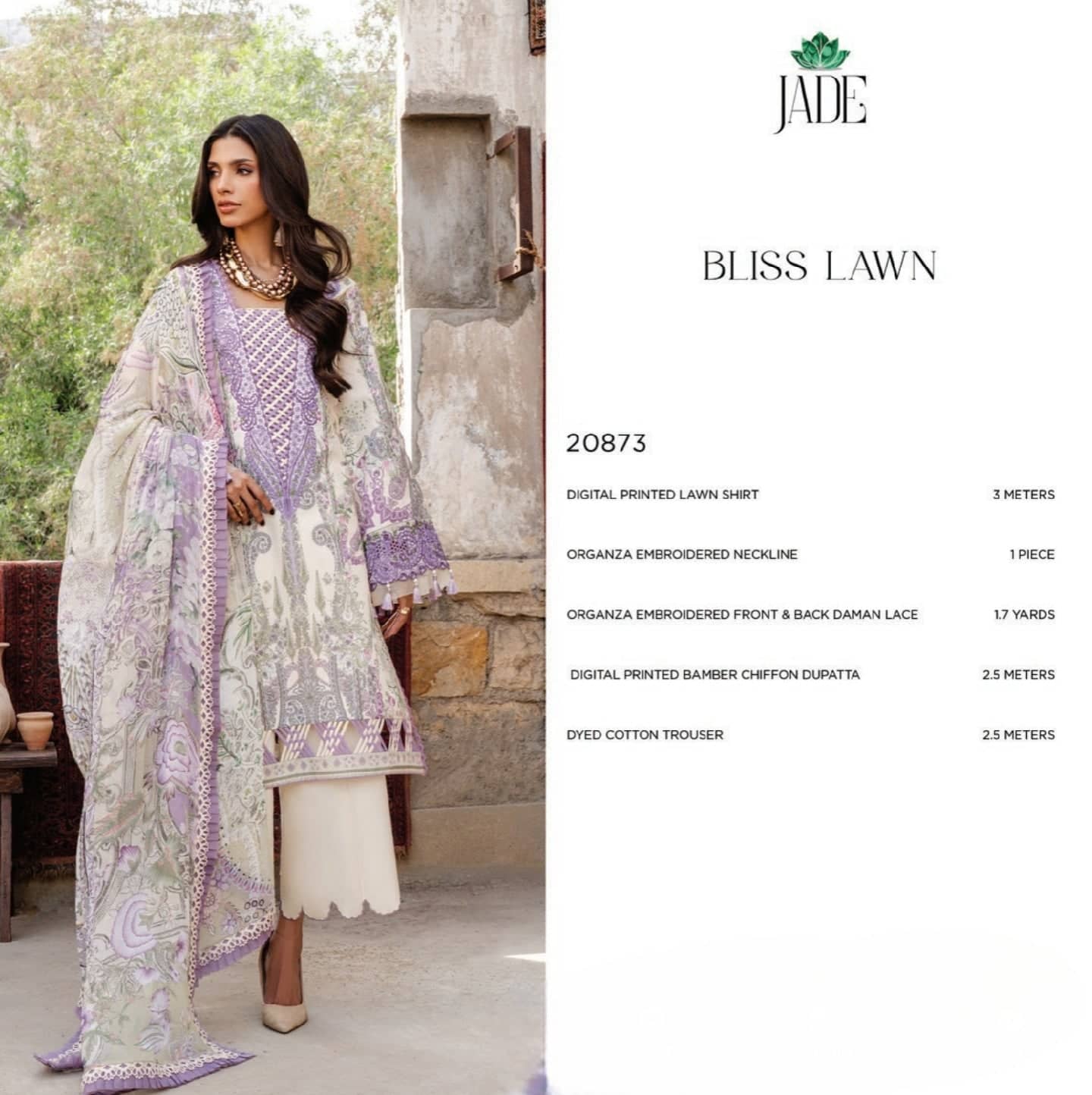 Jade Bliss Lawn 26/Trending Casuals