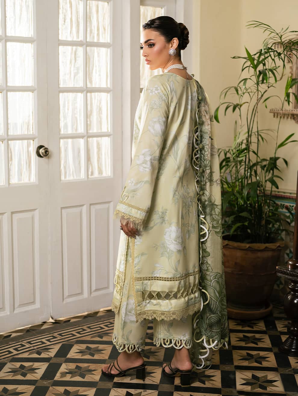 Jade Florence/Arrno/Silk Dupatta