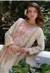 Jade Urbane Embroideried Lawn 26/Camellia