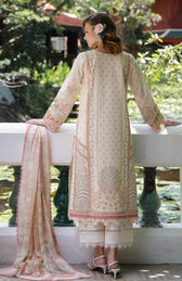Jade Urbane Embroideried Lawn 26/Camellia