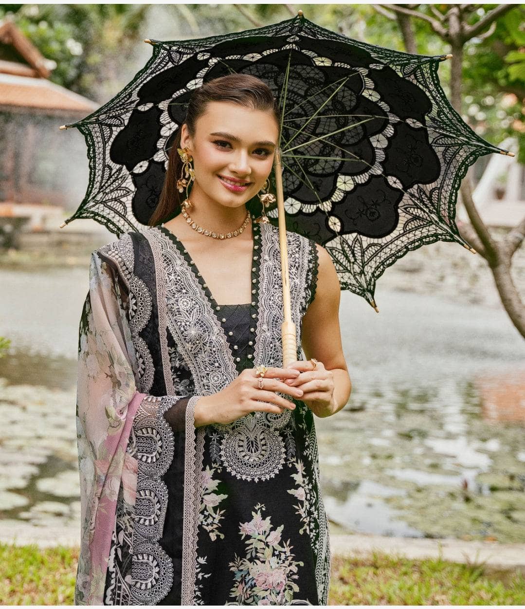 Jade Luxury Lawn Brands Jade Needle Wonder 24