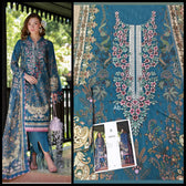Open Pic /Jade Urbane Embroideried Lawn 26/Flora