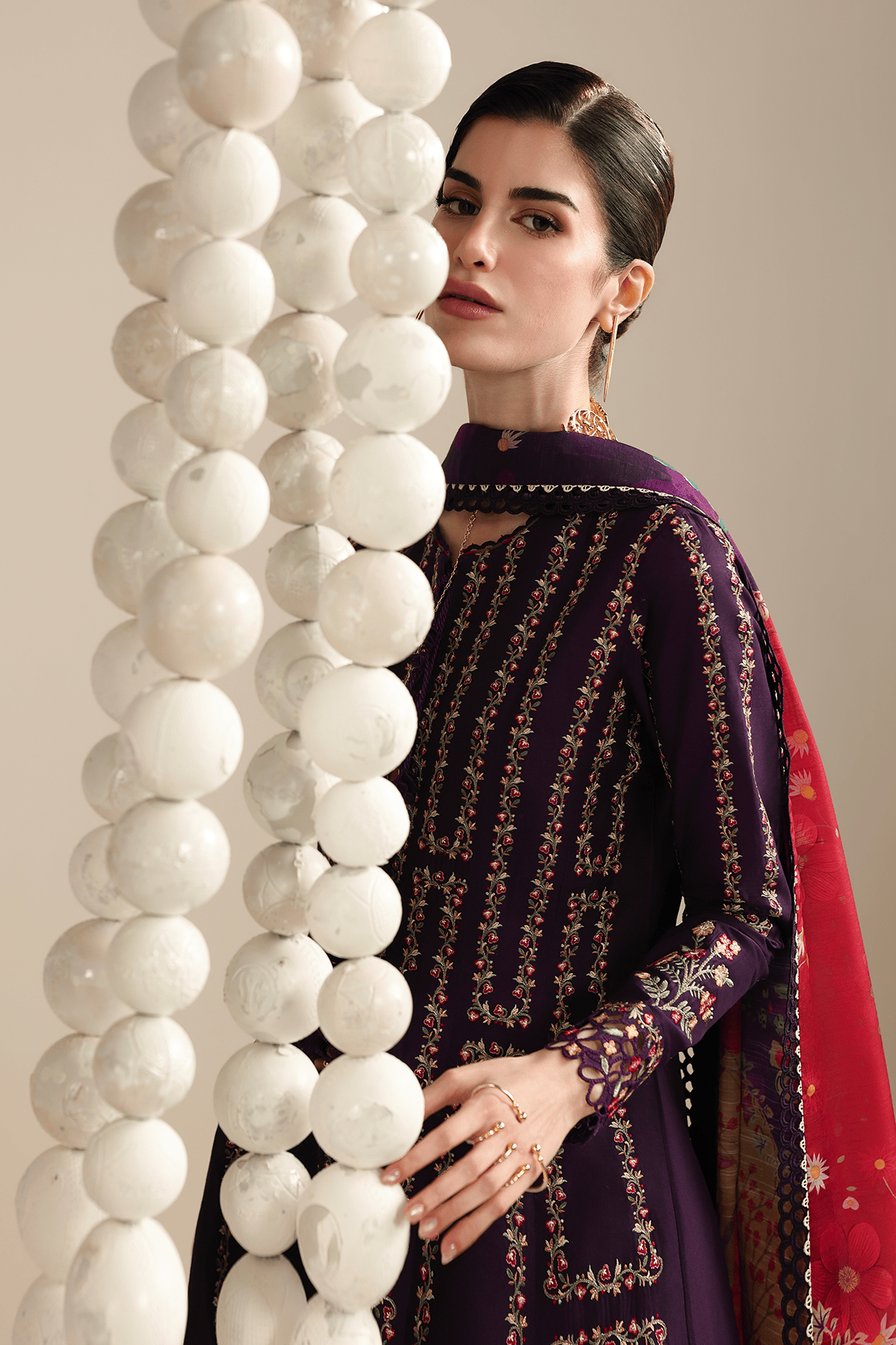 Jazmin Iris Lawn 26/D 06/Silk Dupatta