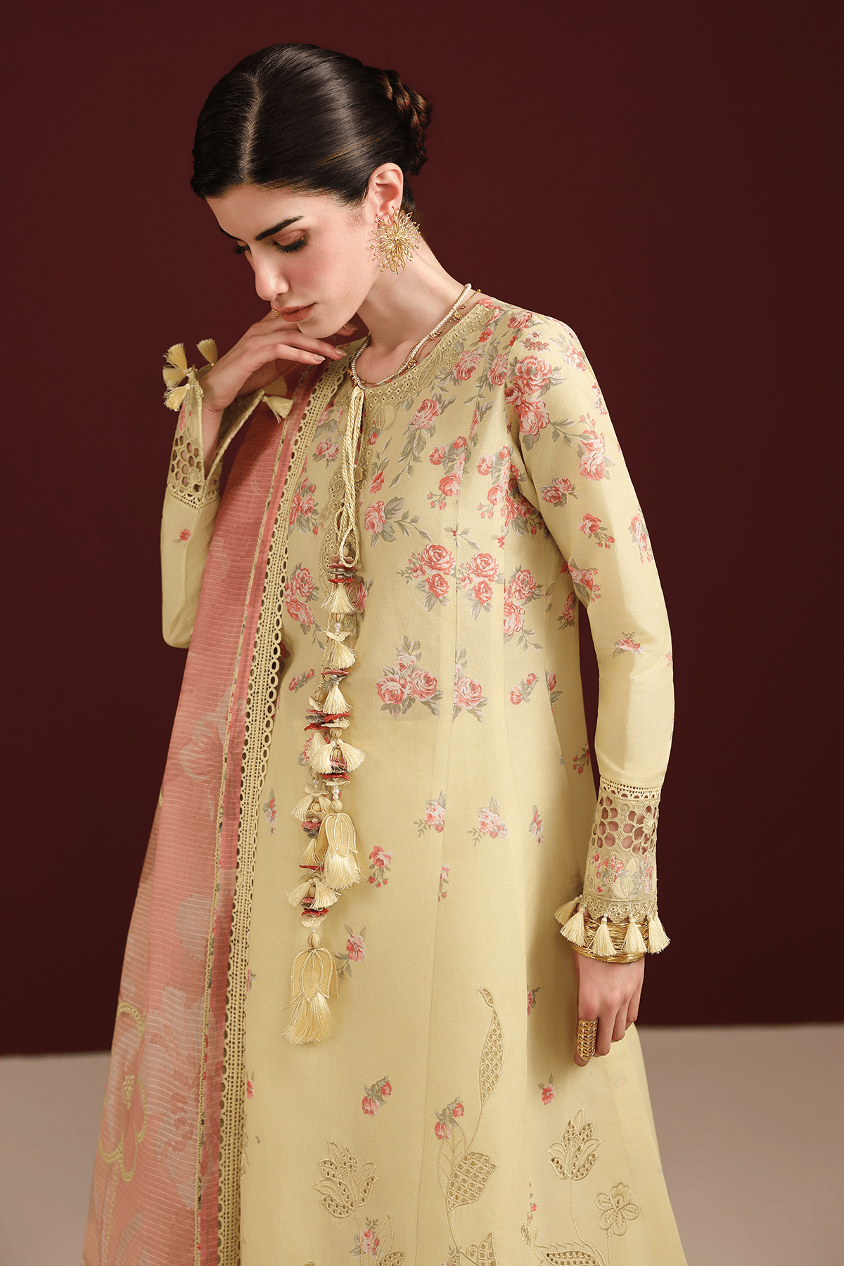 Jazmin Iris Lawn 26/D 07/Silk Dupatta