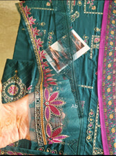 Open Pic/Jazmin Shahkaar Lawn/SL26-D10/Tissue Silk Dupatta