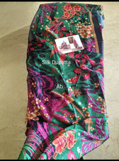 Open Pic/Jazmin Shahkaar Lawn/SL26-D10/Tissue Silk Dupatta