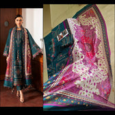 Open Pic/Jazmin Shahkaar Lawn/SL26-D10/Tissue Silk Dupatta