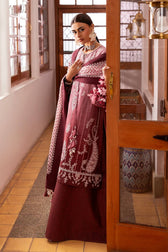 Jazmin Shahkaar Lawn/SL26-D08/Embroideried Dupatta