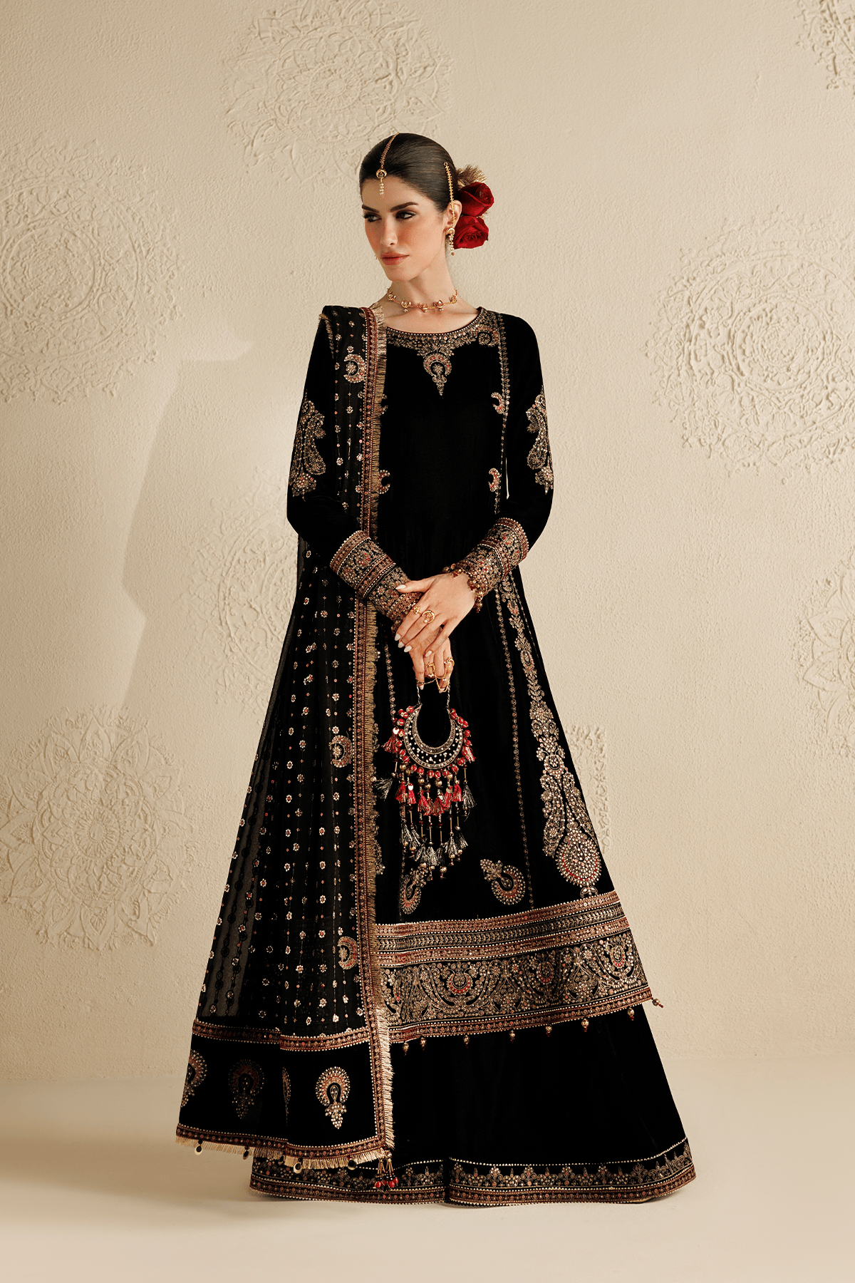 Jazmin Chandni/Royal Pure Velvet Wedding/CVF26-D01